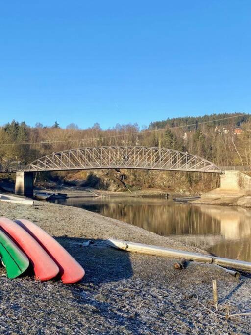 Wanderurlaub Mit Hund Apartment Harra Bagian luar foto